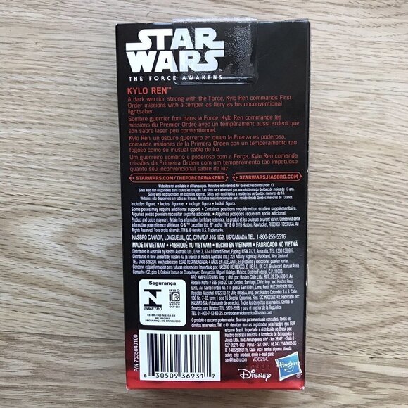 Star Wars Kylo Ren Action Figure The Force Awakens NIB Collector - Picture 4 of 6